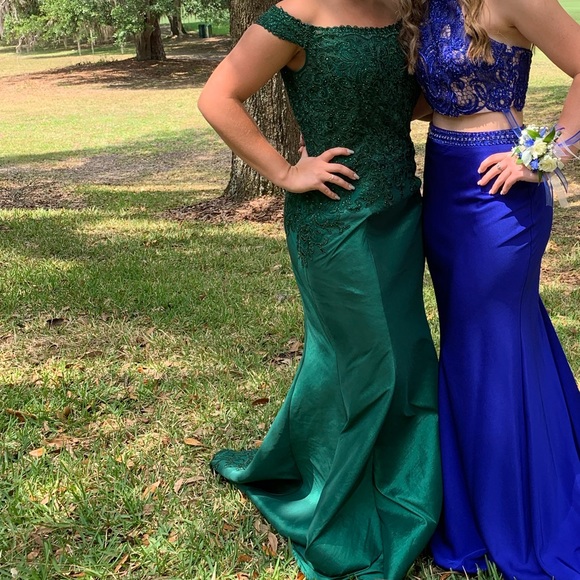 Morilee Madeline Gardner Emerald Green - Picture 11 of 11